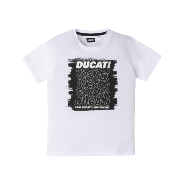 T-shirt αγόρι λευκό -Ducati