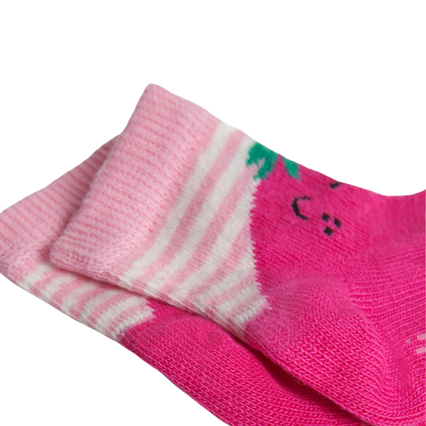 Κάλτσες κορίτσι ροζ πορτοκαλί 2 τμχ -Boboli
