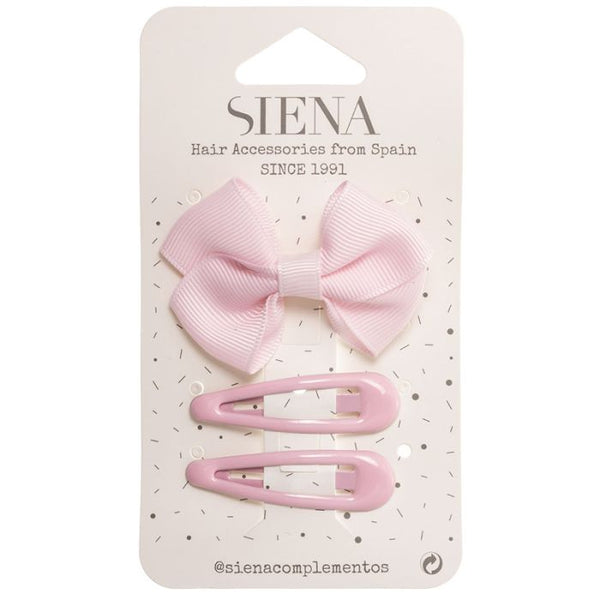 Σετ τσιμπιδάκια μαλλιών κορίτσι ανοιχτό ροζ - Siena