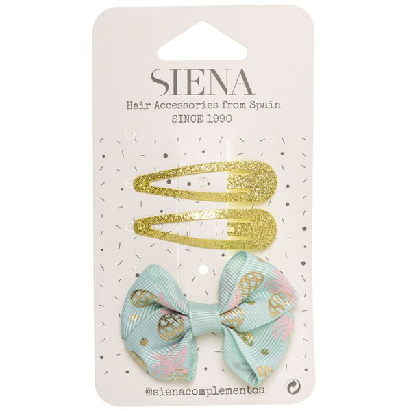 Σετ τσιμπιδάκια μαλλιών κορίτσι μπλε - Siena
