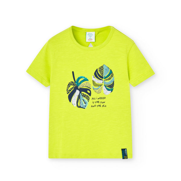 T-shirt κορίτσι πράσινο -Boboli