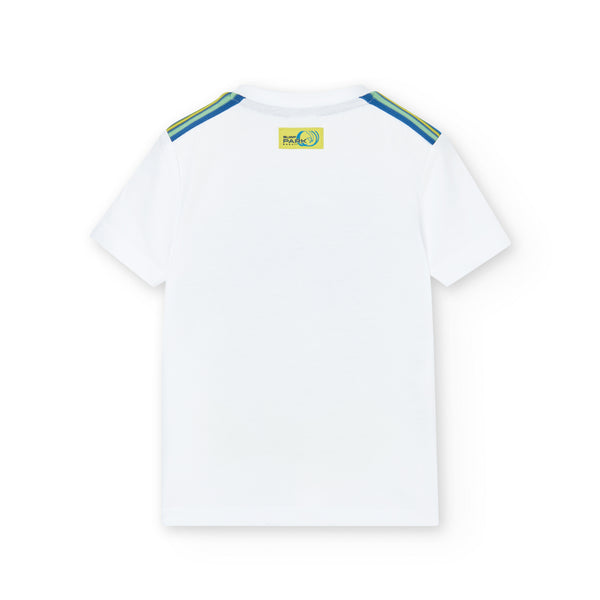 T-shirt αγόρι λευκό -Boboli
