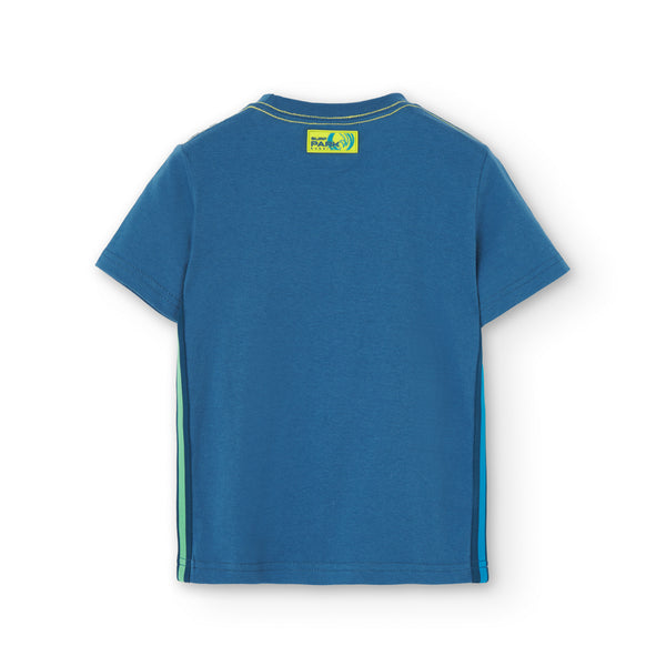 T-shirt αγόρι μπλε -Boboli