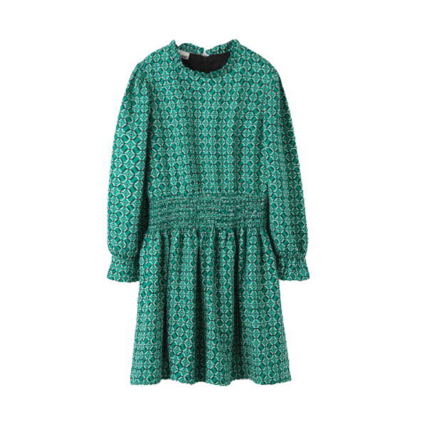 Φόρεμα κορίτσι πράσινο μαύρο -iDO