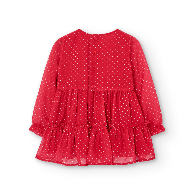 Φόρεμα κορίτσι κόκκινο -Boboli
