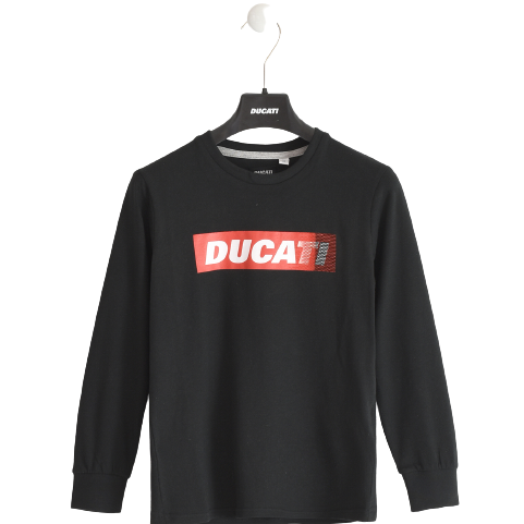 Μπλούζα αγόρι μαύρη -Ducati