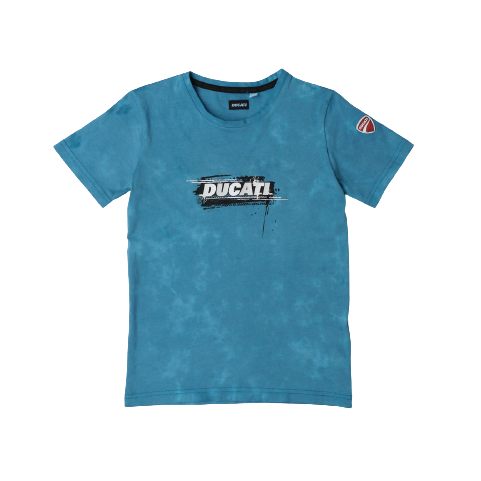 T-shirt αγόρι τυρκουάζ -Ducati