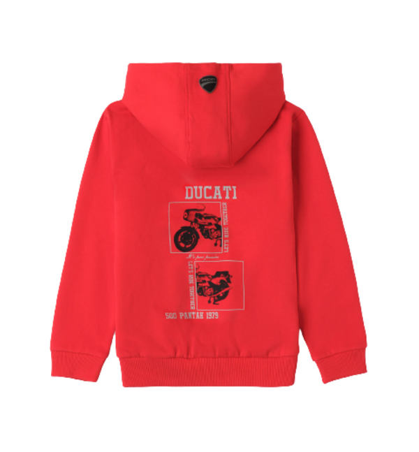 Ζακέτα αγόρι κόκκινη -Ducati