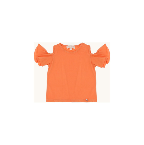 Μπλούζα κορίτσι πορτοκαλί -Please