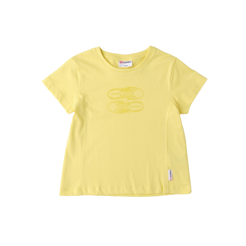 T-shirt κορίτσι κίτρινο -Superga