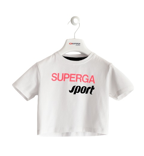 T-shirt κορίτσι λευκό -Superga